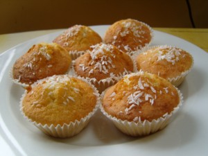 Lemon and Coconut cakes