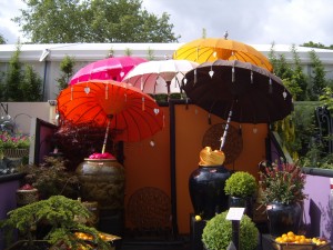 Garden parasols